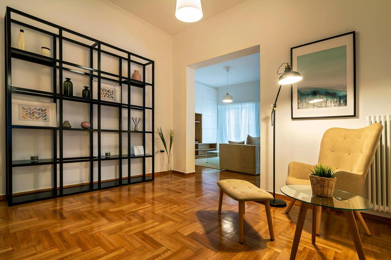 Апартаменты Elegant, Spacious & Minimalist Aptm W/Balcony Афины Экстерьер фото