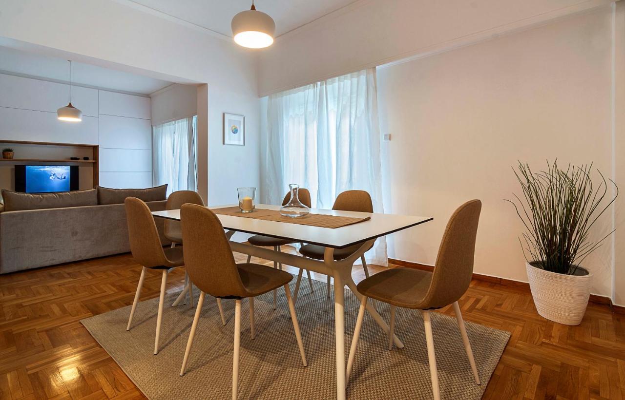Апартаменты Elegant, Spacious & Minimalist Aptm W/Balcony Афины Экстерьер фото