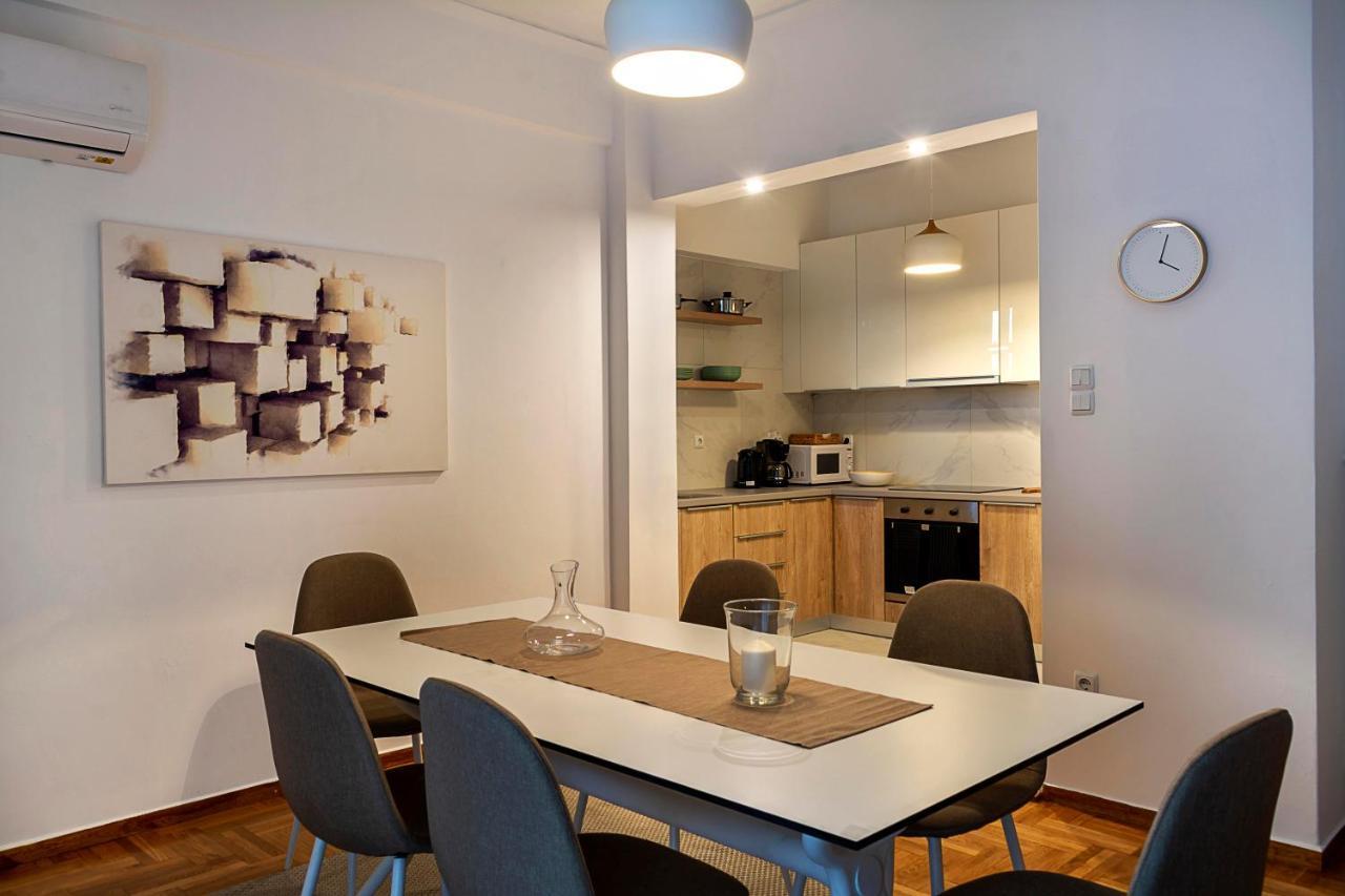 Апартаменты Elegant, Spacious & Minimalist Aptm W/Balcony Афины Экстерьер фото
