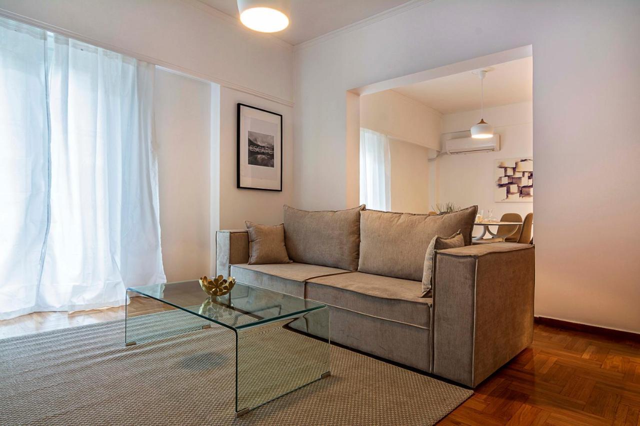 Апартаменты Elegant, Spacious & Minimalist Aptm W/Balcony Афины Экстерьер фото