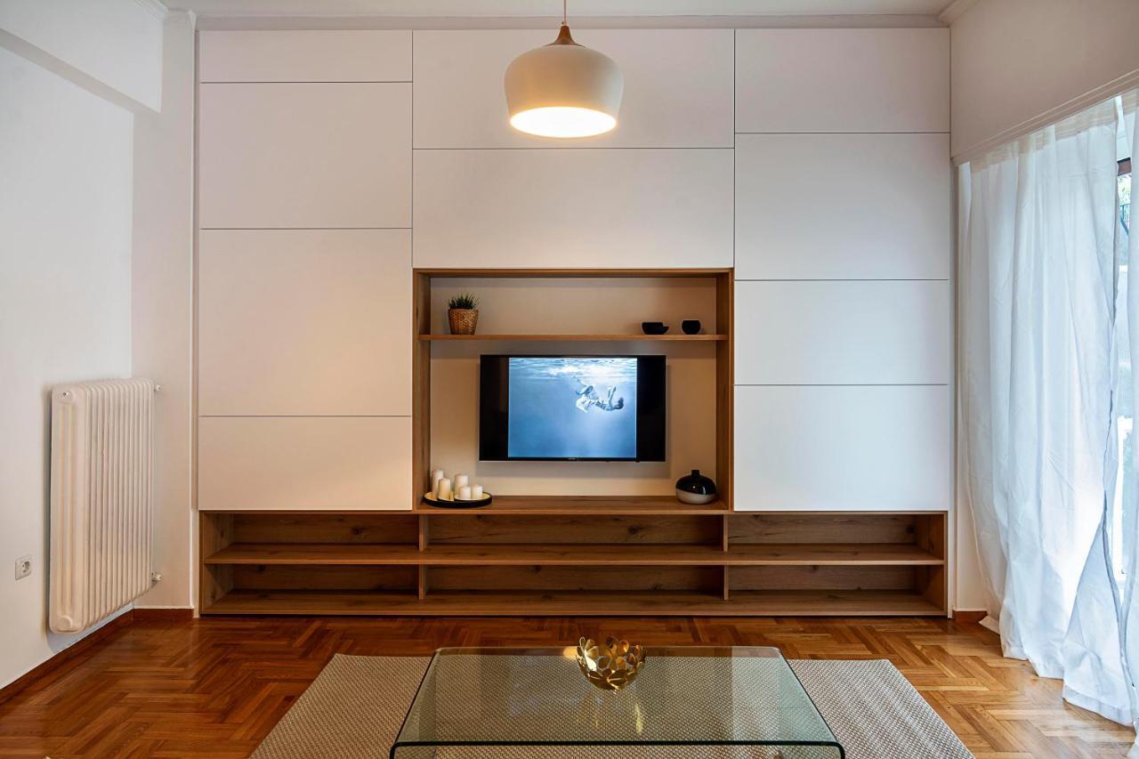Апартаменты Elegant, Spacious & Minimalist Aptm W/Balcony Афины Экстерьер фото